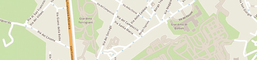 Mappa della impresa materassi gianfranco a FIRENZE