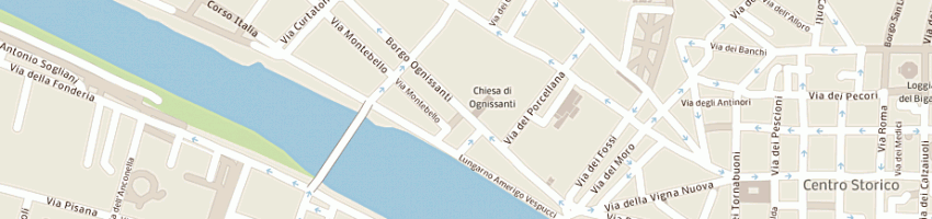 Mappa della impresa amici di firenze cristiana a FIRENZE