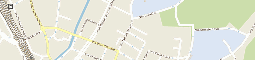 Mappa della impresa sartoria many many di spacchini loredana a FIRENZE