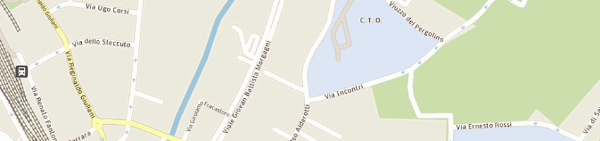 Mappa della impresa liguria costruzioni spa a FIRENZE