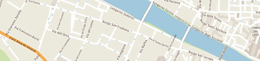 Mappa della impresa bazzini maurizio a FIRENZE