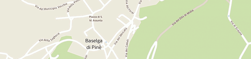Mappa della impresa ceschi franco a BASELGA DI PINE 