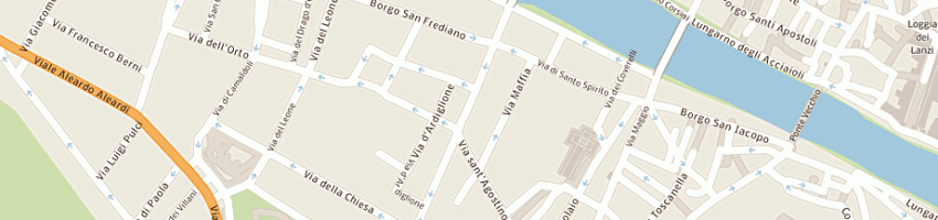 Mappa della impresa studio piramide a FIRENZE