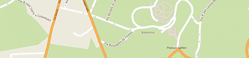 Mappa della impresa gb studio di maurizio bonas sas a FIRENZE
