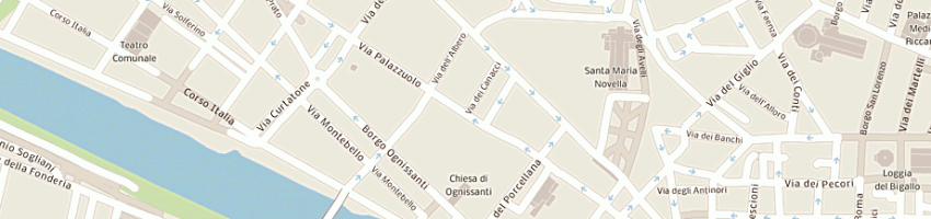 Mappa della impresa materassi paolo a FIRENZE