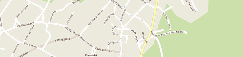 Mappa della impresa obrist kurt e co (snc) a CALDARO SULLA STRADA DEL VINO