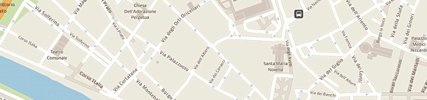 Mappa della impresa sontino ugo a FIRENZE