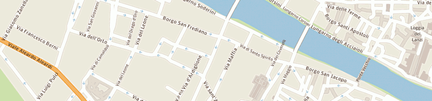 Mappa della impresa ireos - centro servizi autogestito comunita' queer a FIRENZE