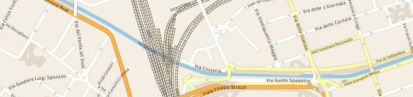 Mappa della impresa romano ruggero a FIRENZE