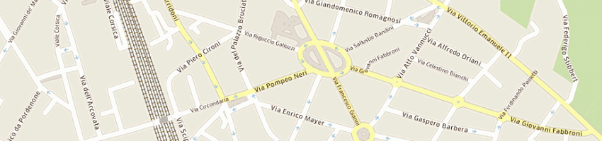 Mappa della impresa faemada di migneco m luisa a FIRENZE