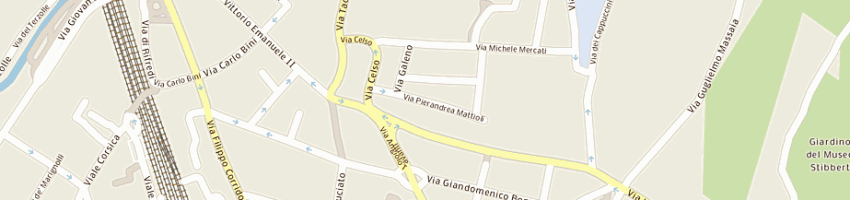 Mappa della impresa prima q di bellini tiziana e c sas a FIRENZE