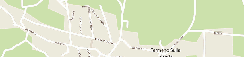 Mappa della impresa pedergnana walter (snc) a TERMENO SULLA STRADA DEL VINO TRAMIN AN DER WEINSTRASSE