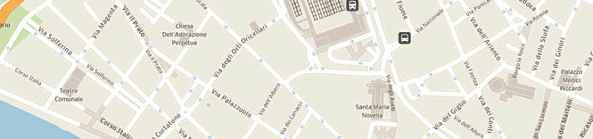 Mappa della impresa ariani serena e c sas a FIRENZE