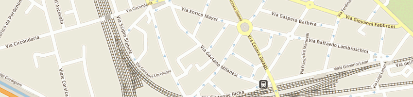 Mappa della impresa giocomercato srl a FIRENZE