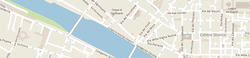 Mappa della impresa signoria srl a FIRENZE