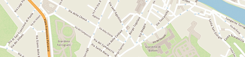 Mappa della impresa bazaar snc a FIRENZE