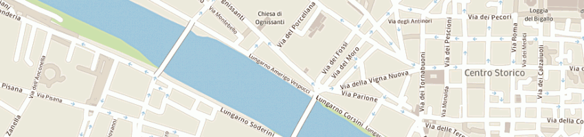 Mappa della impresa galleria d'arte faustini a FIRENZE