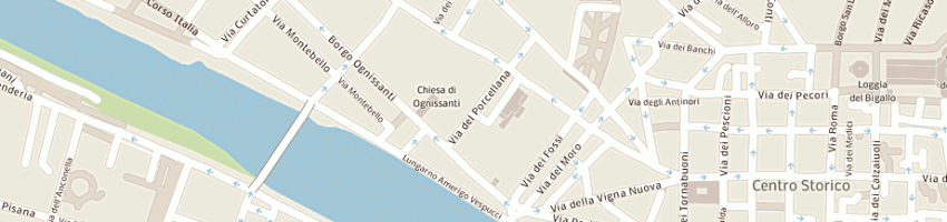 Mappa della impresa chiti carlo a FIRENZE