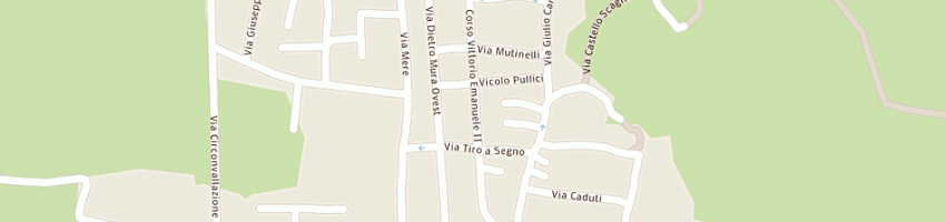 Mappa della impresa new media a SOAVE
