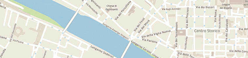 Mappa della impresa hotel goldoni di daniela nerozzi e c sas a FIRENZE