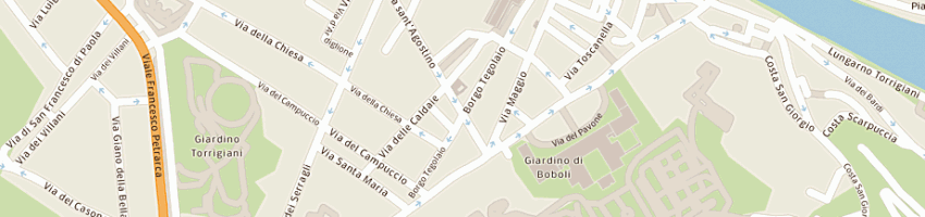 Mappa della impresa san frediano carni di zani gianluca a FIRENZE