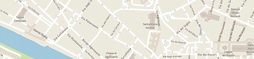 Mappa della impresa bar latteria sandro e claudio a FIRENZE