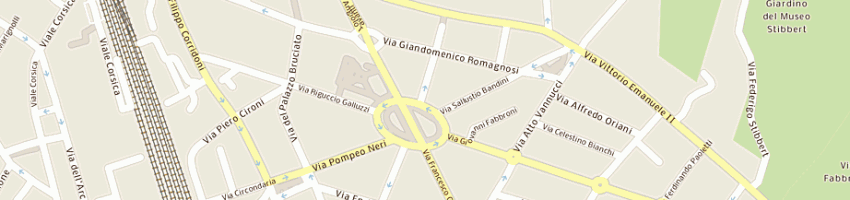 Mappa della impresa globe srl a FIRENZE