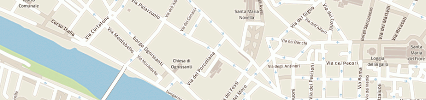 Mappa della impresa brazzini riccardo a FIRENZE