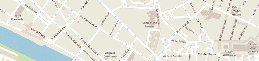 Mappa della impresa c e c incoming service sas di castelli luisa a FIRENZE