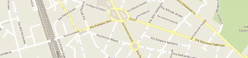 Mappa della impresa mannini lorenzo a FIRENZE