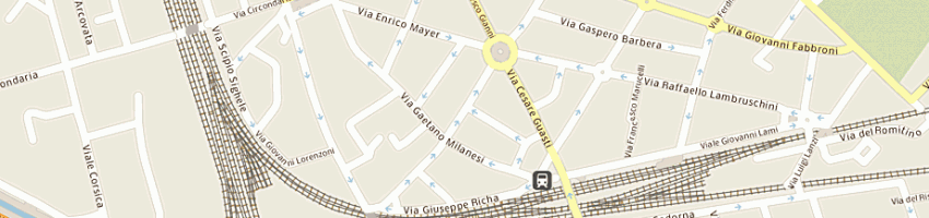 Mappa della impresa mak mobili srl a FIRENZE