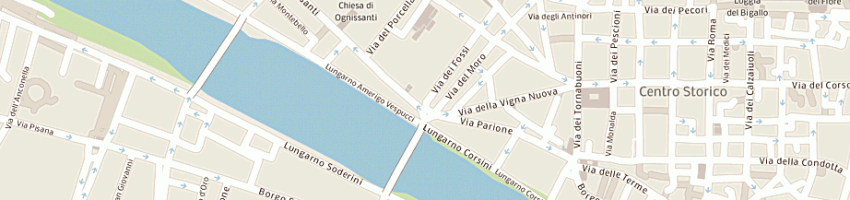 Mappa della impresa lastrucci di elena trabucchi sas a FIRENZE