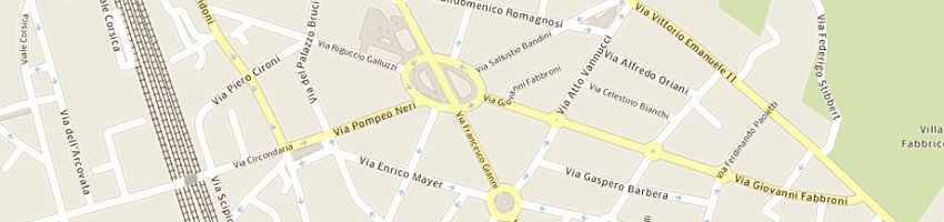 Mappa della impresa martarelli giancarlo a FIRENZE