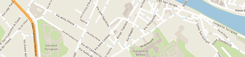 Mappa della impresa ciabatti e evi a FIRENZE