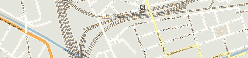 Mappa della impresa altavista srl a FIRENZE