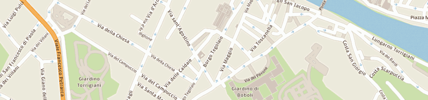 Mappa della impresa gabinetto viesseux a FIRENZE