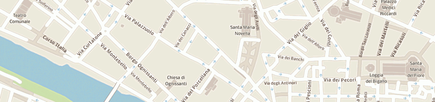 Mappa della impresa centro forniture ottiche (snc) a FIRENZE