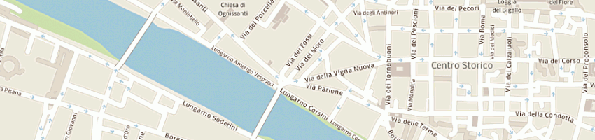 Mappa della impresa lazzerini e grossi a FIRENZE