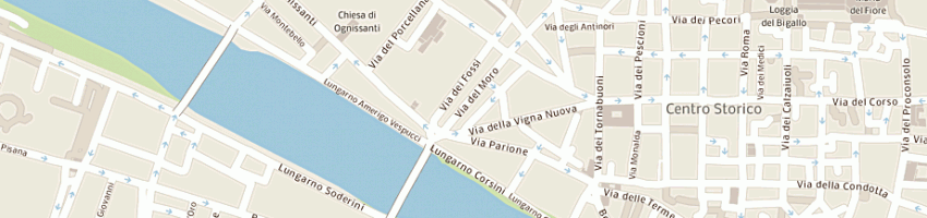 Mappa della impresa dufour berte m studio a FIRENZE