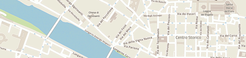 Mappa della impresa profilo srl a FIRENZE
