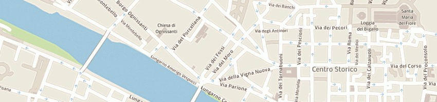 Mappa della impresa liverano e liverano sas a FIRENZE
