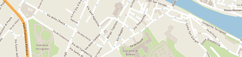 Mappa della impresa antica tappezzeria borsellini a FIRENZE