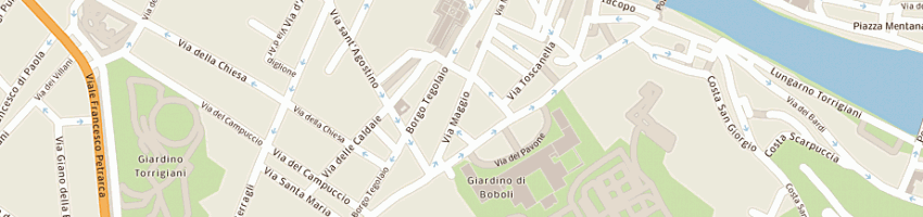 Mappa della impresa botticelli antichita' a FIRENZE