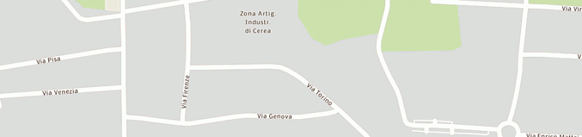 Mappa della impresa beta mobili spa a CEREA