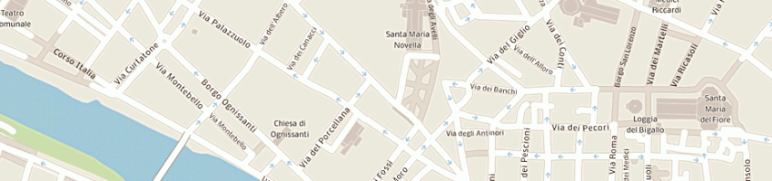 Mappa della impresa antichi orologi di nuti claudia a FIRENZE