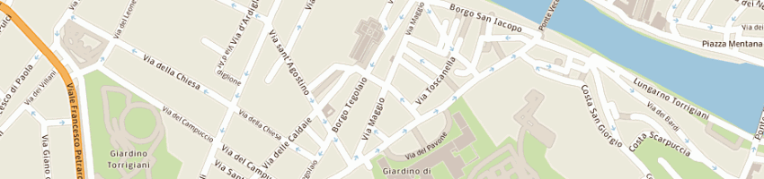 Mappa della impresa bagnoli piero a FIRENZE