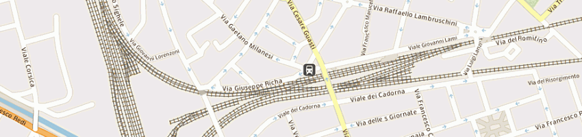 Mappa della impresa punto cornice a FIRENZE