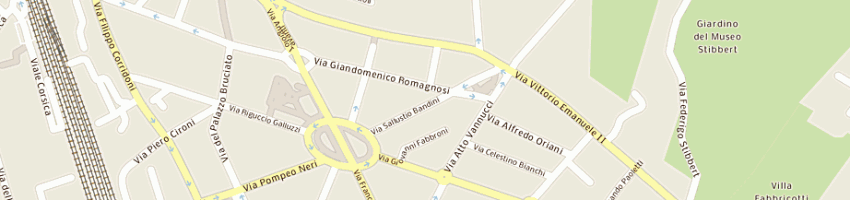 Mappa della impresa mg impianti di greco maurizio a FIRENZE