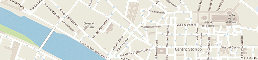 Mappa della impresa banca cr firenze filiale n 15 a FIRENZE
