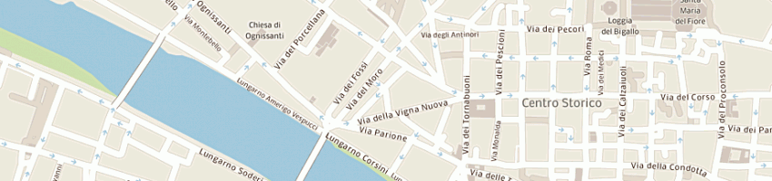 Mappa della impresa il latini wine bar srl a FIRENZE